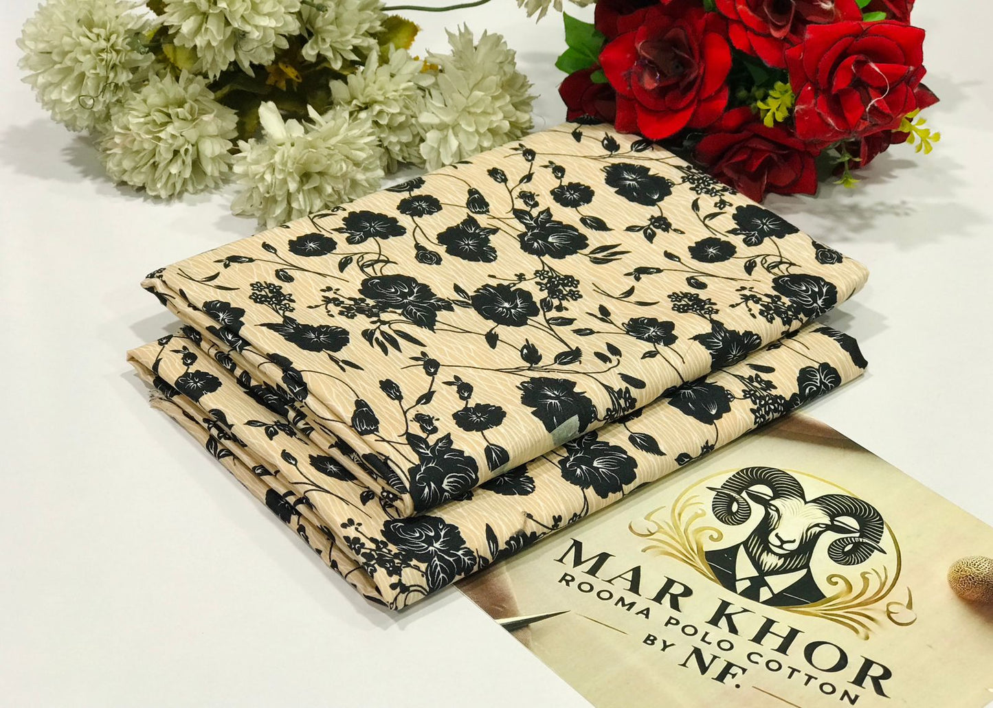 Ladies 2-Piece β Micro Polo Cotton Unstiched (199)
