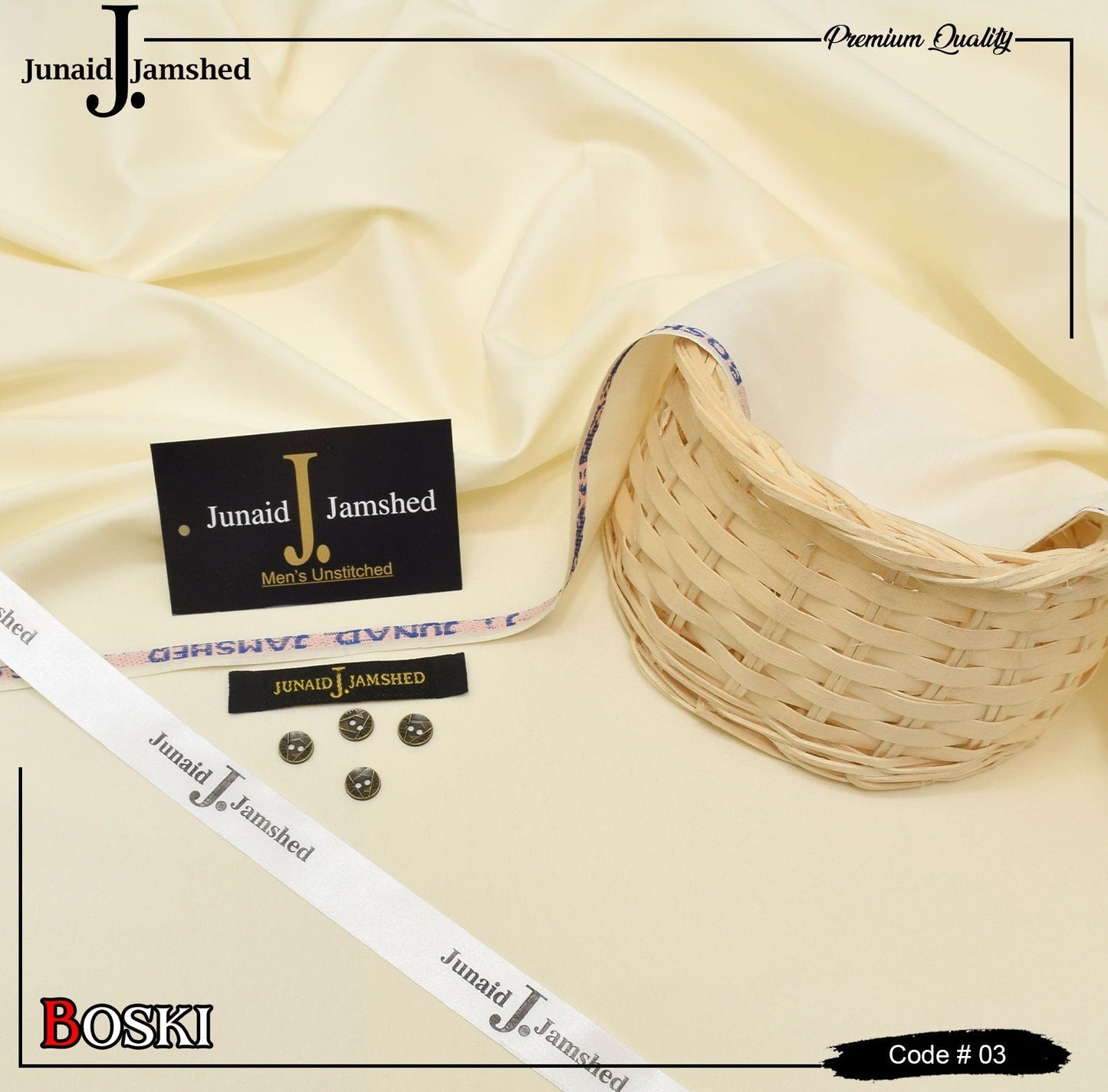 Pearl Glow – J. Junaid Jamshed Summer 2025 Soft Luxury