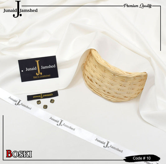Classic White – J. Junaid Jamshed Summer 2025 Timeless Purity