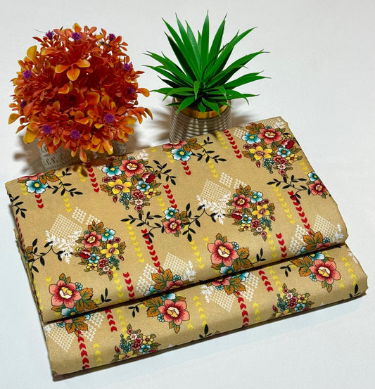 Unstiched-Ladies 2-Piece – 1010489